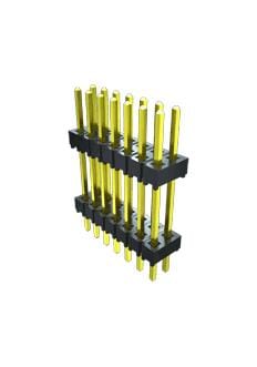 SAMTEC Stacking ZW-09-10-G-D-200-315 STACKING CONN, HEADER, 18POS, 2ROW SAMTEC 3683999 ZW-09-10-G-D-200-315